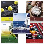 Тетрадь А5, 48 л., BRAUBERG ЭКО, клетка, обложка картон, КЛУБ ДЖЕНТЕЛЬМЕНОВ, 401835, 5шт