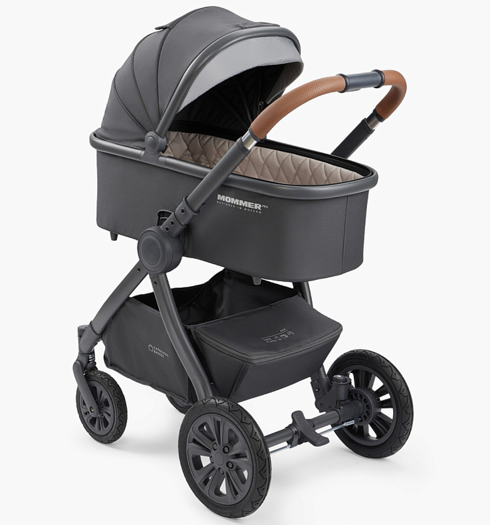 Детская коляска Happy Baby Mommer Pro Nova 2 в 1 dark grey