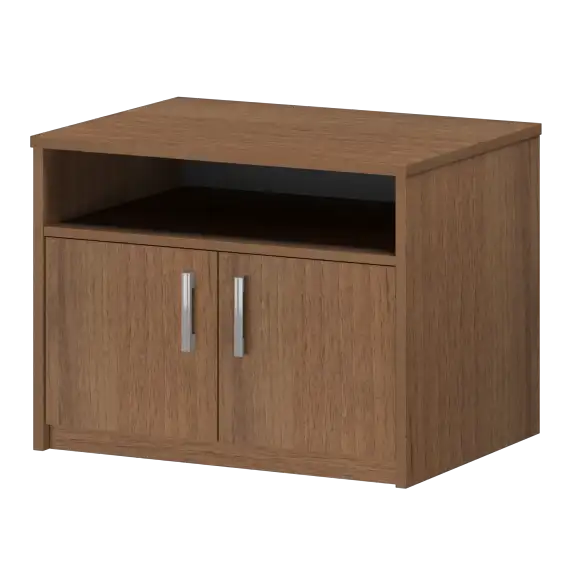 Тумба под оргтехнику АТ-10 Орех гварнери 800x600x600 Арго