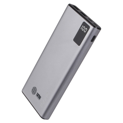 Мобильный аккумулятор Cactus CS-PBFSLT-10000 10000mAh 3A 2xUSB серый
