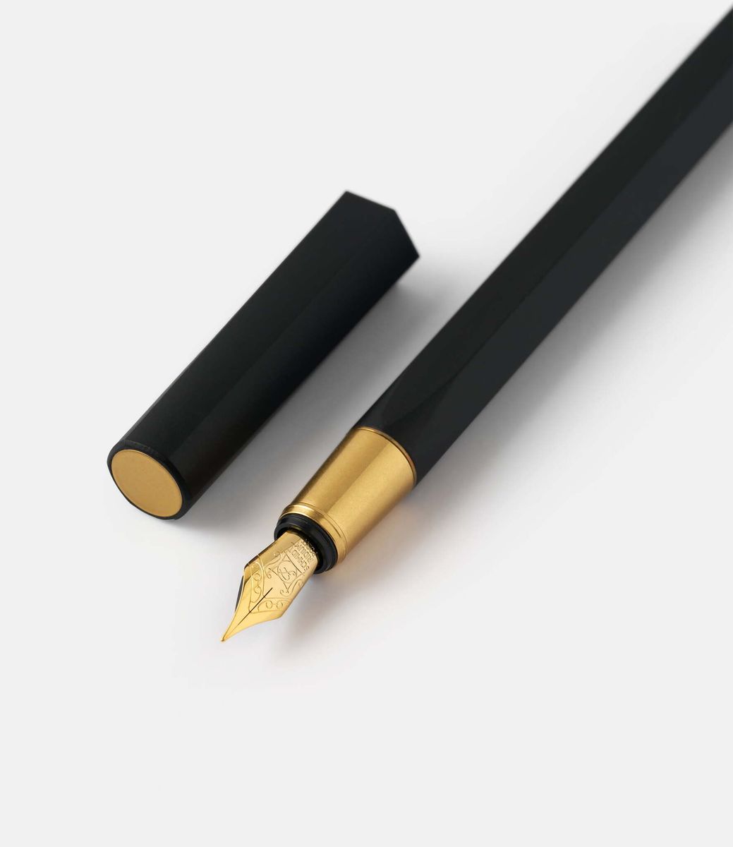 YStudio Перьевая ручка Resin Fountain Pen Black