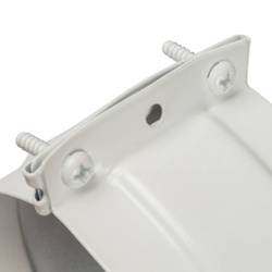 STOUT Элемент дымохода соединительный адаптер внешний с рукавом для труб Ø80  п/п (групповая упаковк