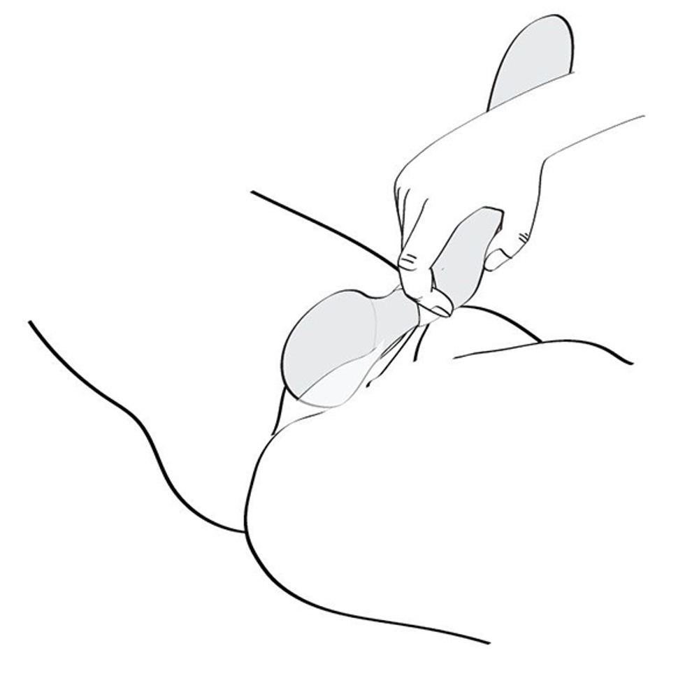 Черный двусторонний вибростимулятор 26,5см Shunga ZOA SH-ZOA-604