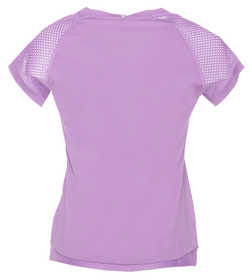 Женская футболка теннисная Fila T-Shirt Johanna W - поясtel lilac