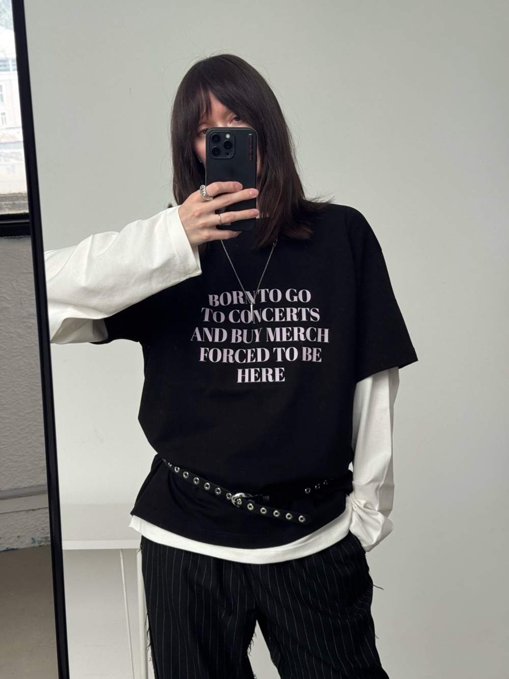 Футболка  Forced, черная