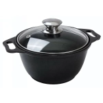 Кастрюля 1л «Традиция» литой алюминий КМ-к01а