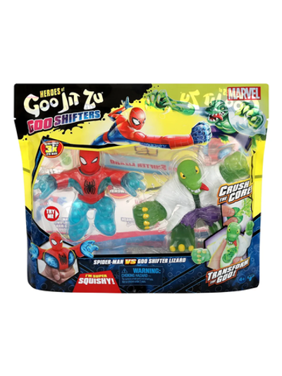Игровой набор GooJitZu Человек Паук и Ящер Гу Шифтерс 42067
