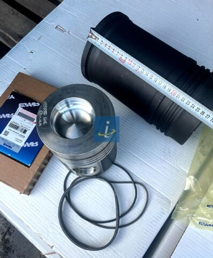 Гильза, поршень, уплотнительные и поршневые кольца ЯМЗ 238Б-1004005