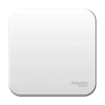 BLANCA О/У 1-клавишный ВЫКЛЮЧАТЕЛЬ (сх.1), 10А, 250В, БЕЛЫЙ