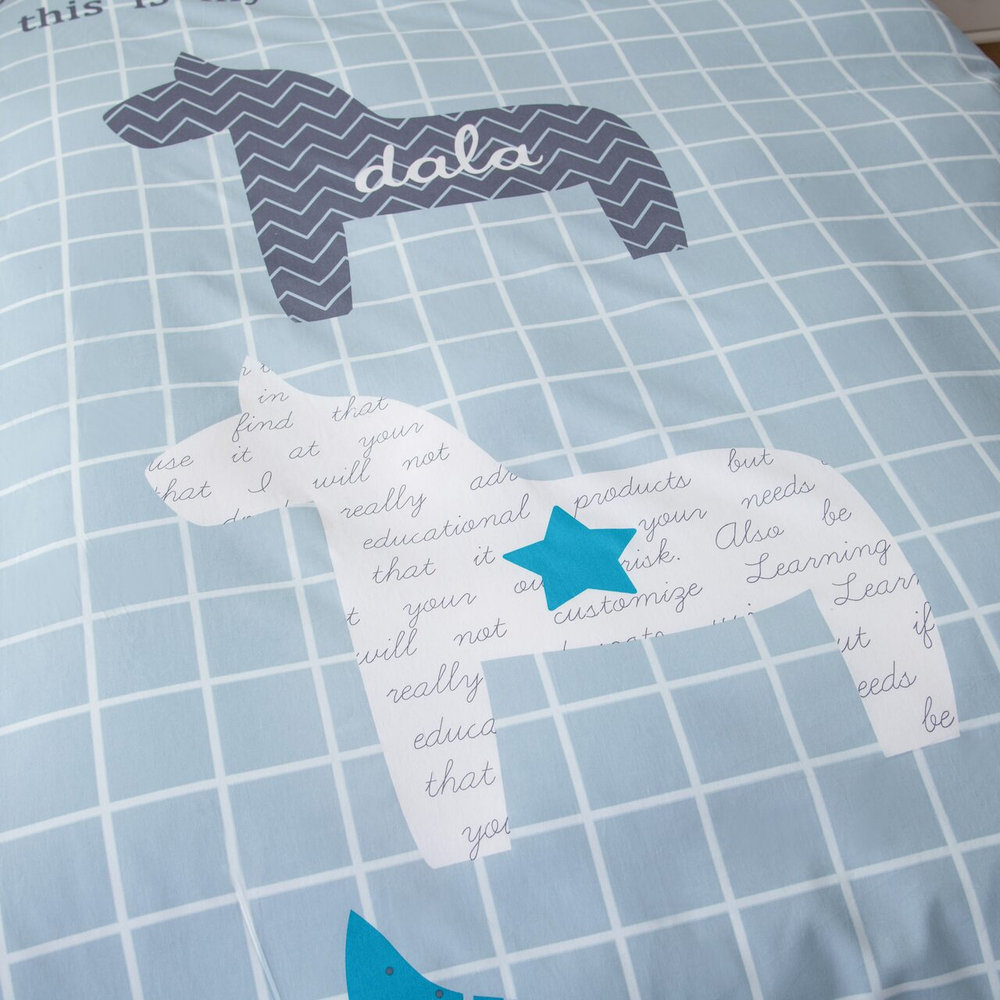 Комплект постельного белья Сатин Детский на резинке CDR036