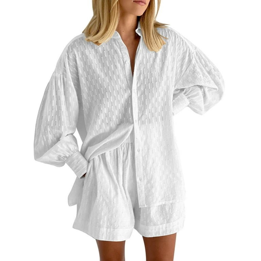 ДО ХЛОПОК Рубашка Шорты КРАПИНКА