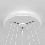 Citilux Неон Смарт CL731A090E RGB Умная подвесная люстра Белая