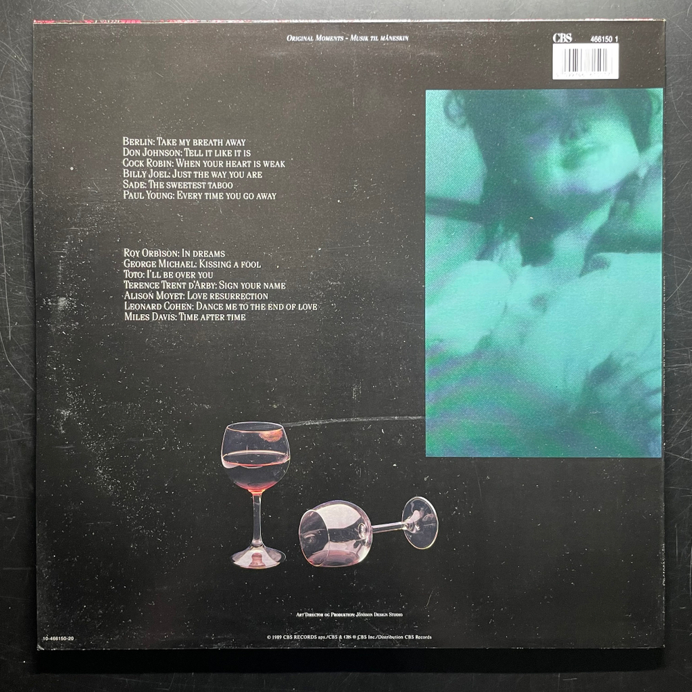 Сборник Original Moments. Musik Til Måneskin (Голландия 1989г.)