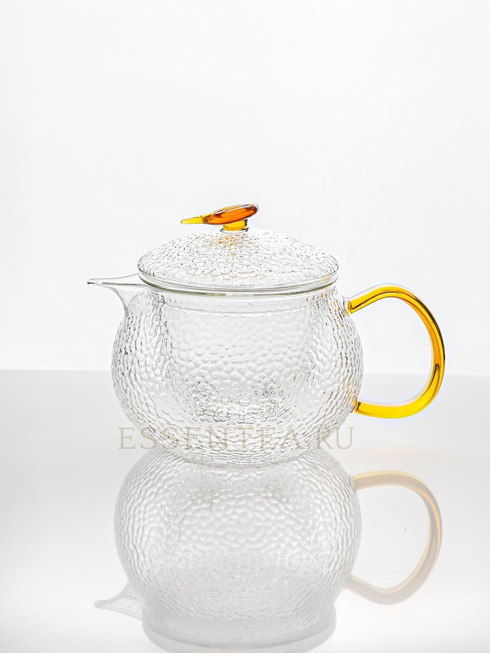 чашка стеклянная с ручкой