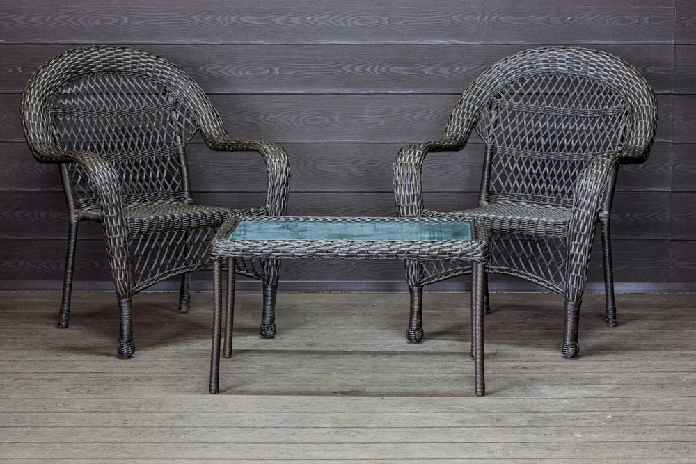 Садовый комплект из искусственного ротанга Мэдисон НЬЮ (Medison NEW) Balcony set с прямоугольным столиком без подушек