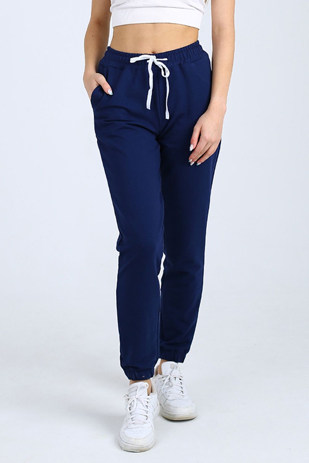 С-624 Брюки-джоггеры из футера Уценка