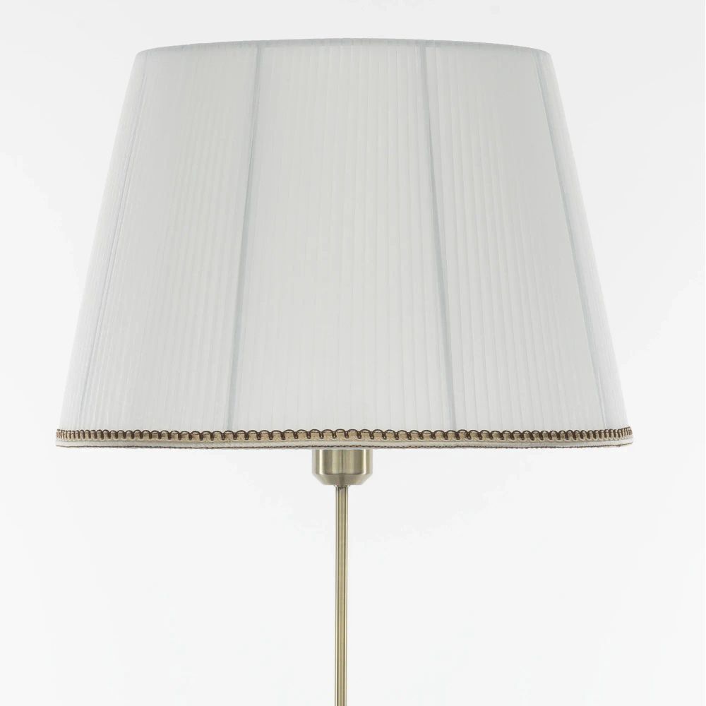 Citilux Линц CL402980 Торшер бронза с белым абажуром