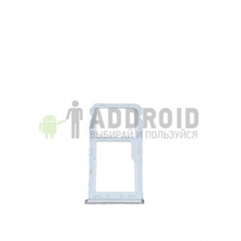 Sim лоток для Meizu M6 (Серебро)