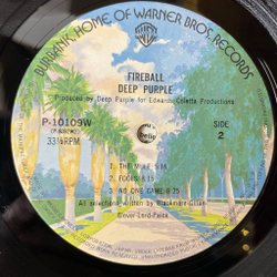 Винтажная виниловая пластинка LP Deep Purple Fireball (Japan 1976) (No Obi) Strange Kind Of Woman