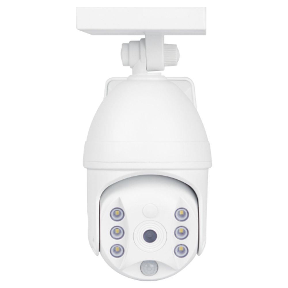 Светильник уличный ЭРА ERAFS012-10 на солнечной батарее настенный Камера с датчиком движения 6 LED