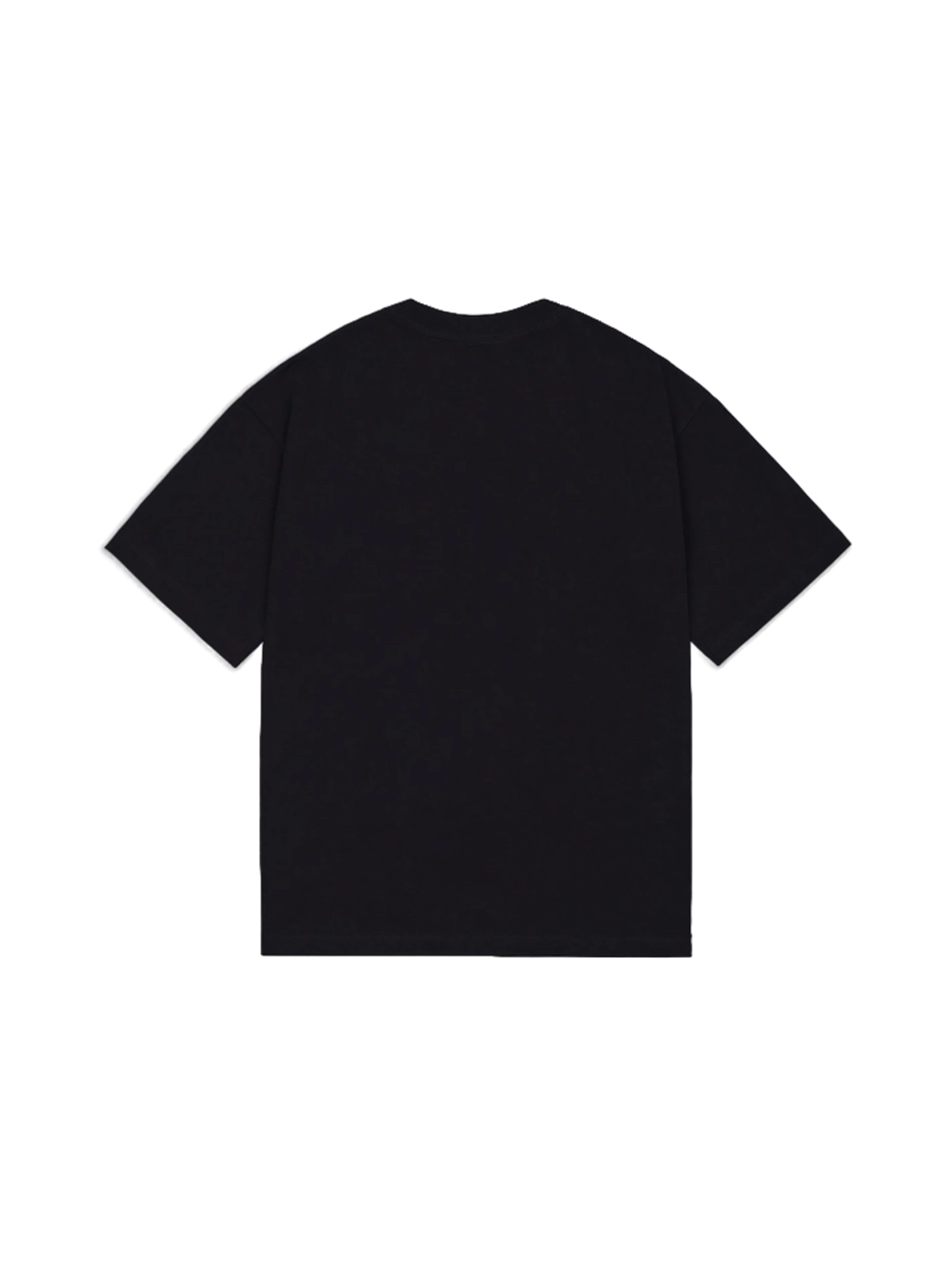 Футболка оверсайз (черный) 230 г