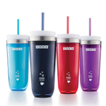 Стакан для охлаждения напитков iced coffee maker фиолетовый