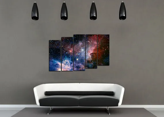 Модульная картина "Туманность звезд"