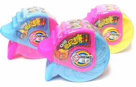 Жевательная резинка Doo Moo с игрушкой "Свисток" 35 гр