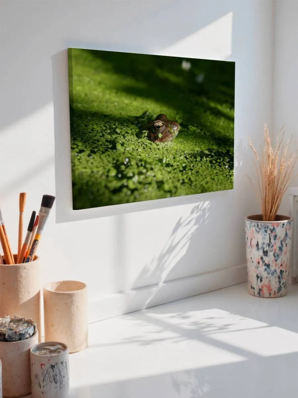 Картина на стену 40 X 50 Лягушка