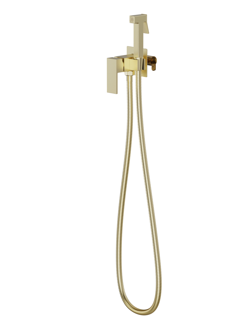 Гигиенический душ STWORKI Эстерсунд S35150GM со смесителем, С ВНУТРЕННЕЙ ЧАСТЬЮ, матовое золото