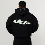 Толстовка VANQUISH Acid Oversized Hoodie Black