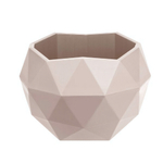 Кашпо "Топаз" (0,45л.) Цв. Пудровый