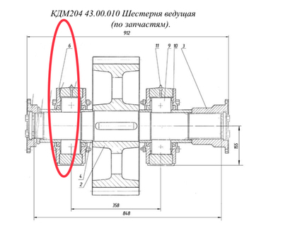 Д647 11.02.001 Крышка проходная