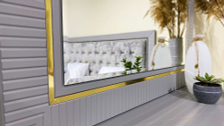 Коллекция "Самира" Серо-белая