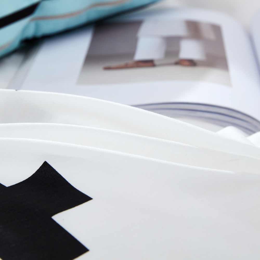 Комплект постельного белья Делюкс Сатин 100% хлопок на резинке LR410