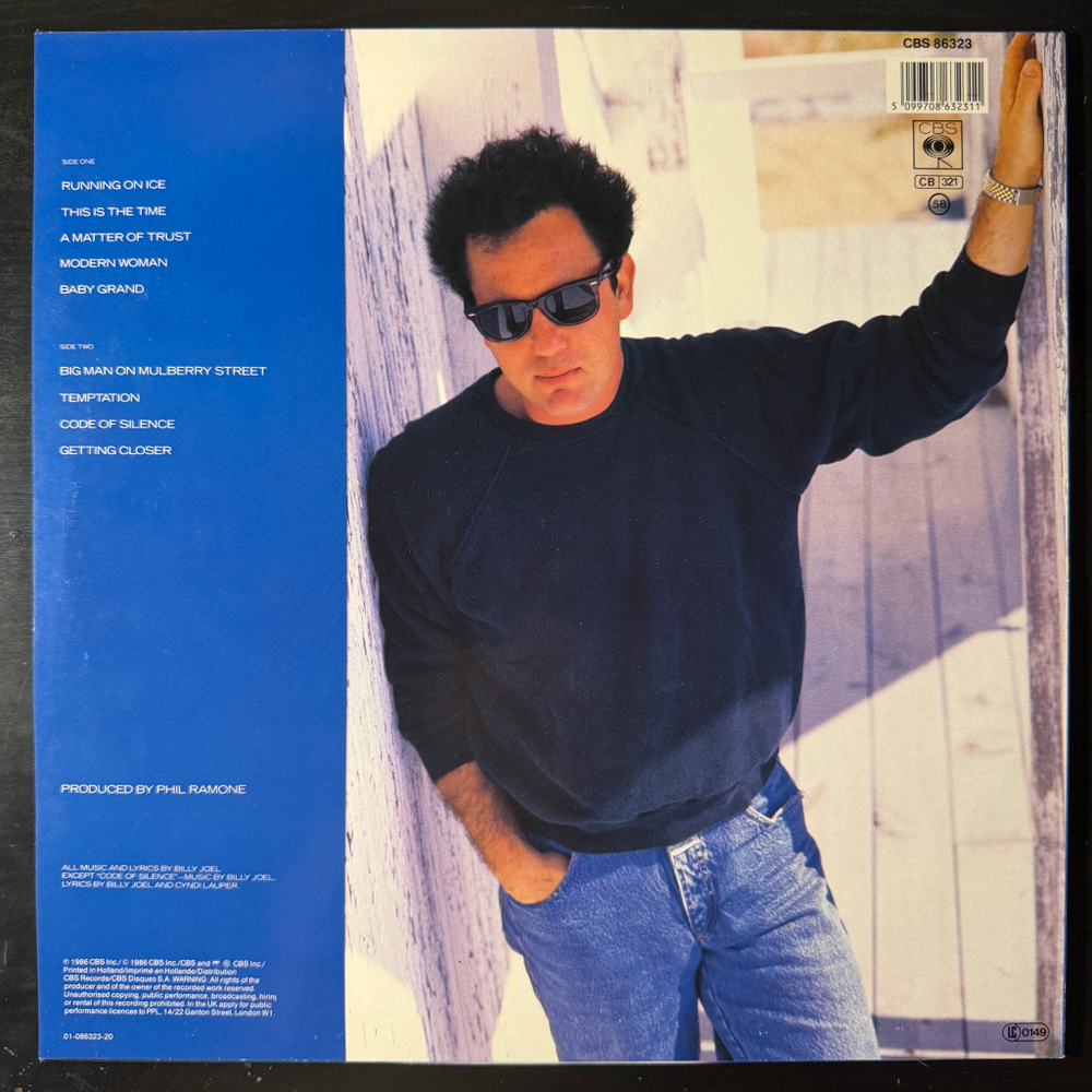 Billy Joel - The Bridge (Голландия 1986г.)