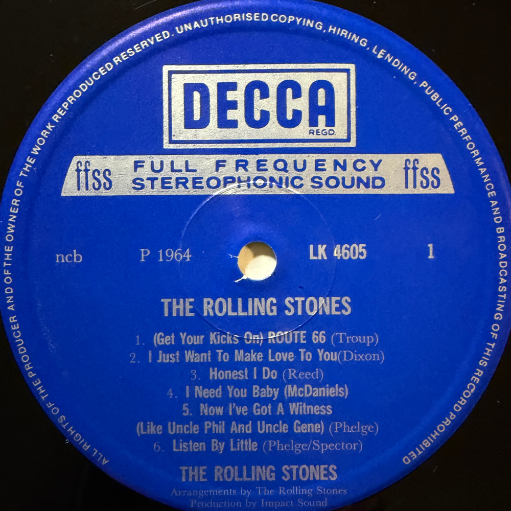 The Rolling Stones ‎– The Rolling Stones (Скандинавия 1981г.) Т