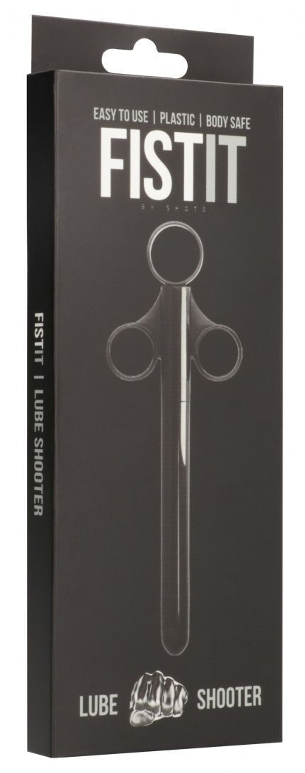Черный шприц для введения лубриканта Lube Shooter (Цвет: черный)