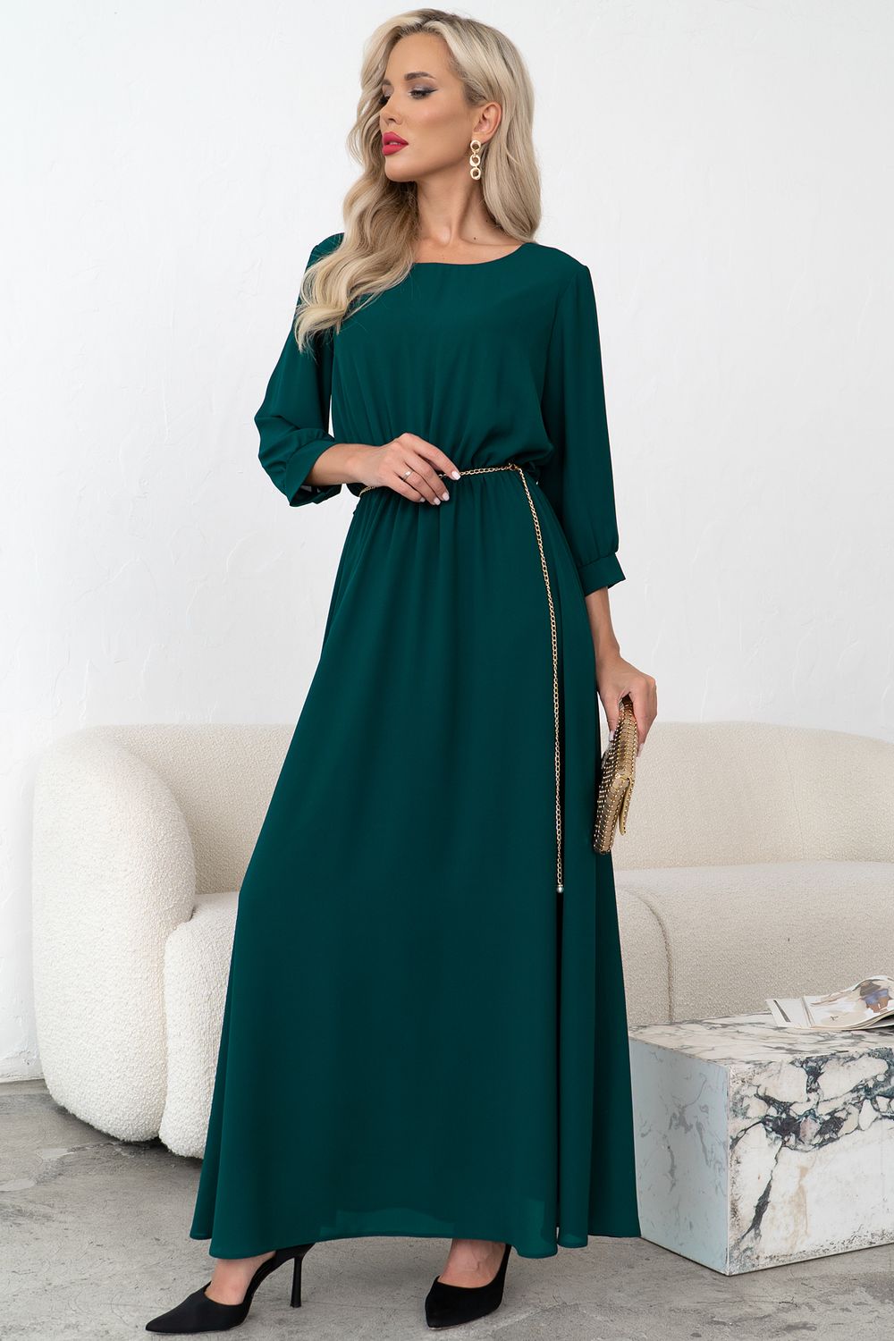 Платье Мая (зеленый) Р11-1250 Nikol