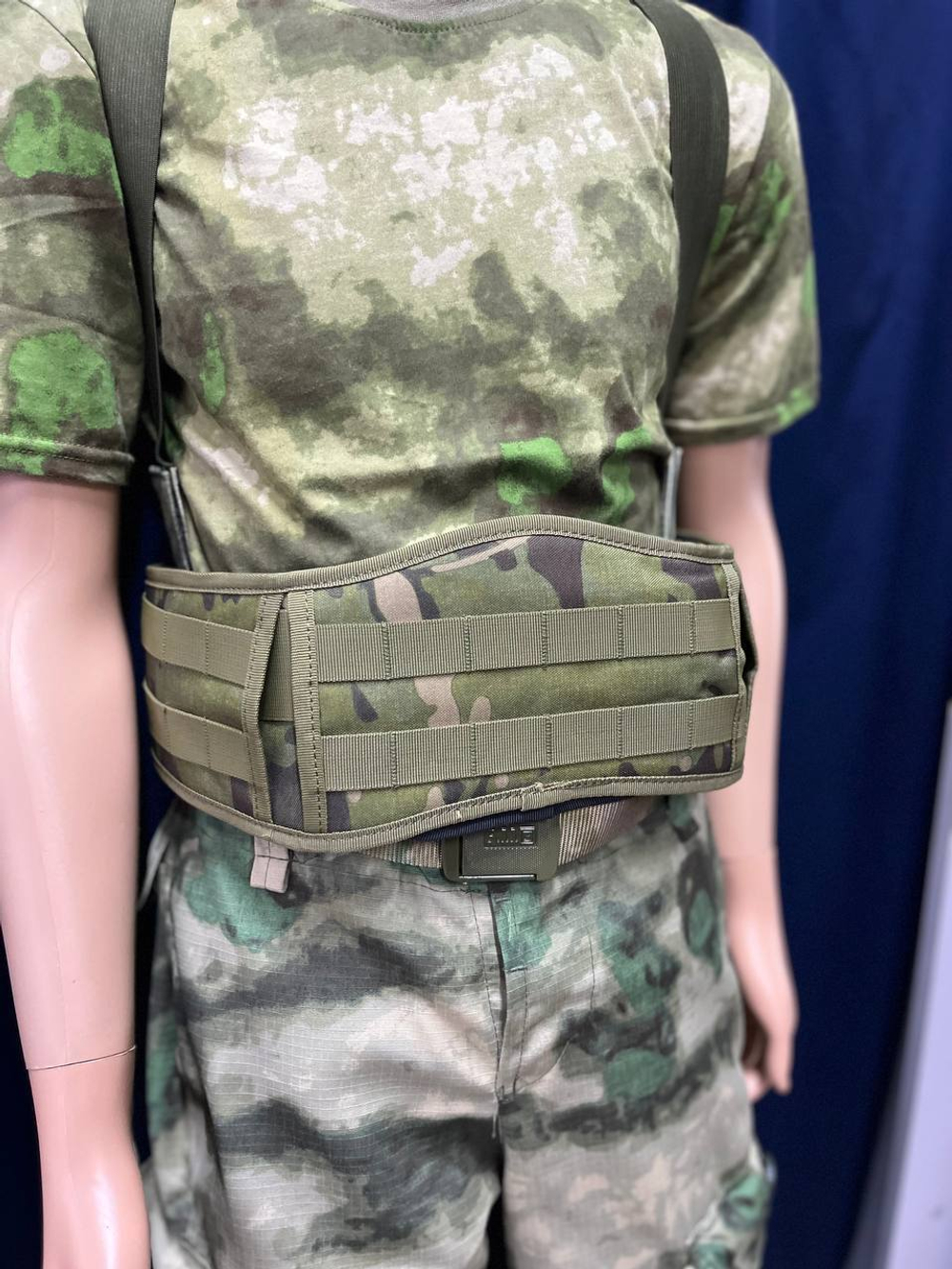 Тактический боевой пояс с MOLLE-системой / мультикам