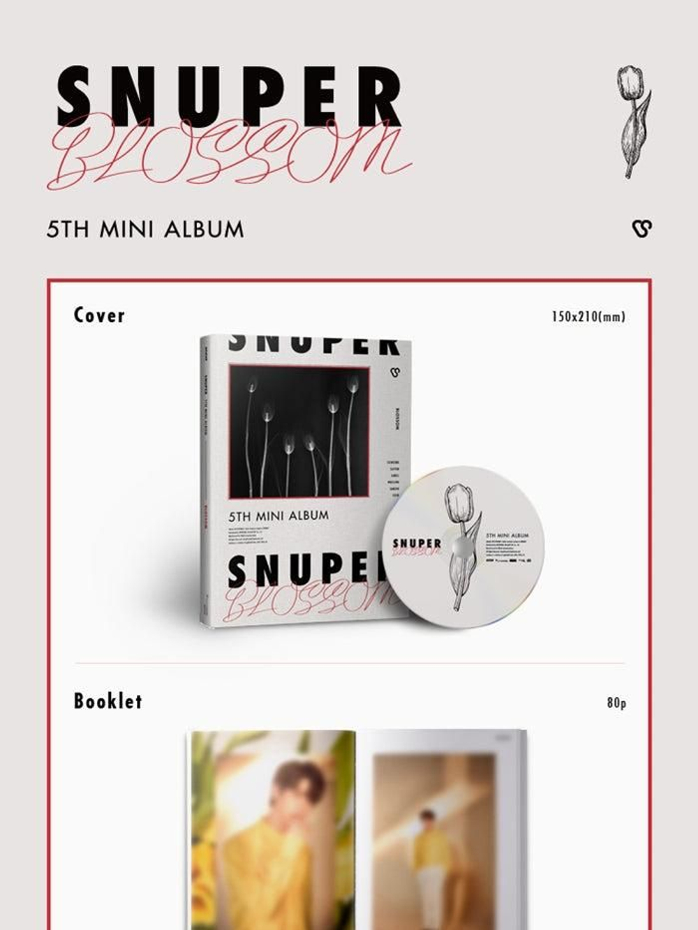 Альбом Snuper - Blossom 5th Mini Album