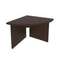 First Угловой модуль переговорного стола левый KPR-4 (L) Венге Цаво 900*900*765