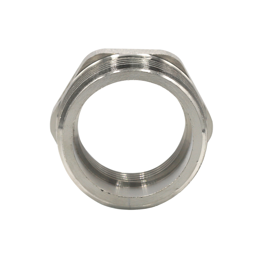 Футорка 1'' - 3/4'' нар/вн никель