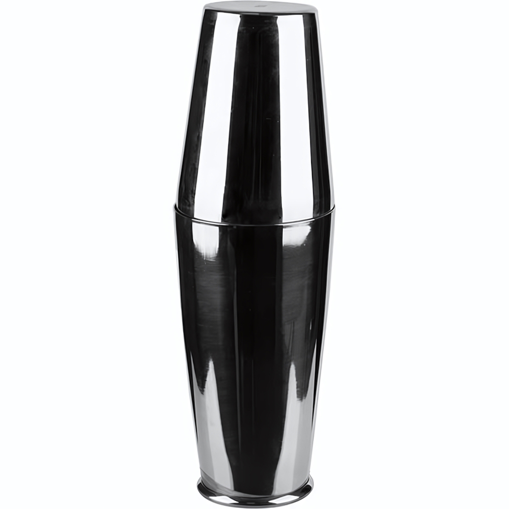 Шейкер американский «Бостон»;сталь нерж.;0,5л;D=93,H=265мм;серебрист. (Цвет: серебристый)