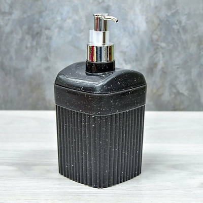 Диспенсер для жидкого мыла 0,65л "Velvet", 90*90*187мм