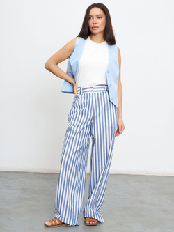 Брюки летние женские, Модный дом Виктории Тишиной, Жади, размер 52