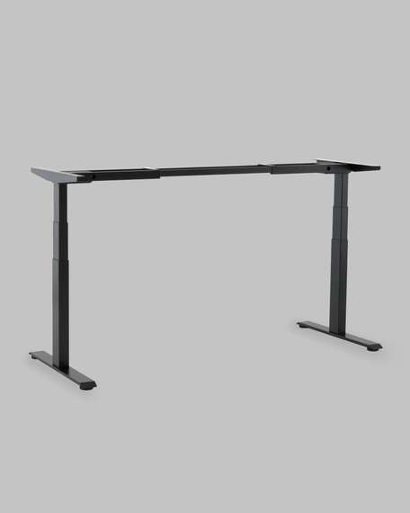 Подстолье для стола с электроприводом и регулировкой высоты, 2 мотора, память 4 уровня высоты,черный