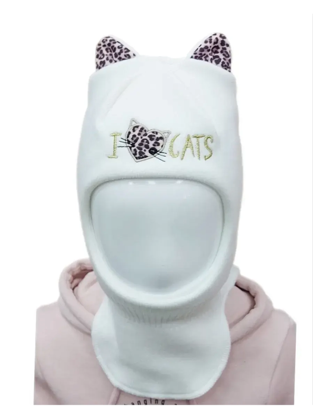 Шапка-шлем для девочки.