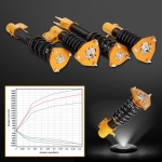 Комплект для автомобиля Subaru Impreza 02-07EJ20 EJ25 GDB Adj Height Coilovers Spring strutslowering kit