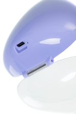 Сиреневый вибратор Crasatell с вакуум-волновой стимуляцией (Цвет: сиреневый)